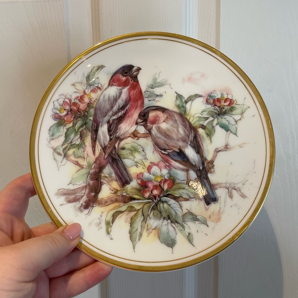 Royal Vale bird plate